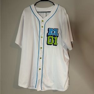 Men’s 3XL Disney Monsters Inc Mike Wazowski Jersey